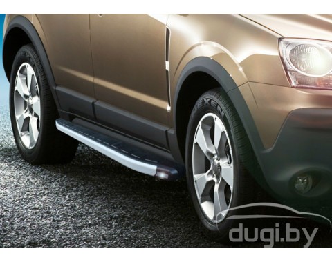 Защита порогов (площадка) для KUGA